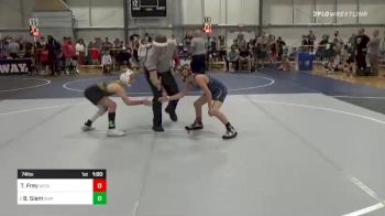 74 lbs Rr Rnd 1 - Trysten Frey, Wizards Wrestling vs Bryce Siem, Summit