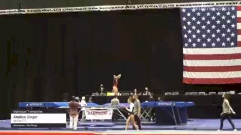 Analisa Singer - Individual Trampoline, So Cal TTC - 2021 USA Gymnastics Championships