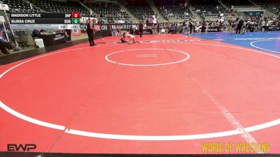 105 lbs Consolation - MADISON LITTLE, Sniper Wrestling Academy vs Elissa Cruz, Scrap Yard Training