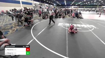 43 lbs Consi Of 16 #2 - Lily Navarro, Legacy Elite vs Jonathan Mojarro, Threshold WC