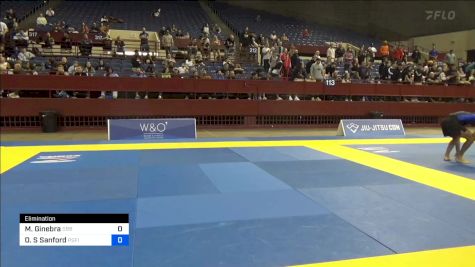 Reed Garrett Hall vs Marino Ginebra 2024 Pan IBJJF Jiu-Jitsu No-Gi Championship