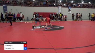 74 kg Consolation - Joseph Sealey, Nittany Lion Wrestling Club vs Zach Hanson, Minnesota