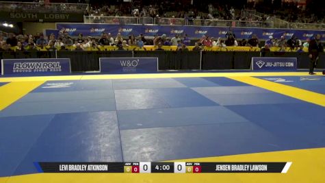 Levi Bradley Atkinson vs Jensen Bradley Lawson 2026 Pan Kids Jiu-Jitsu IBJJF Championship