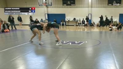 138 Open Champ. Round 2 - Lauren Rodgers, Grand View University vs Lillian Hagemann, Southeast CC