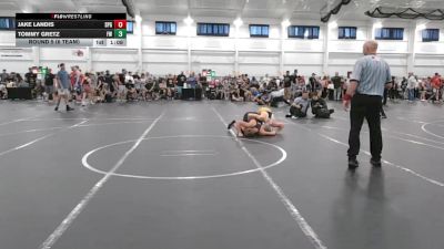120 lbs Round 5 (6 Team) - Tommy Gretz, Freakztyle Wrestling vs Jake Landis, St. Paris Graham