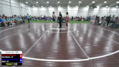 190 lbs Arianna Campos, New Mexico vs Margaret Hutchings, Idaho
