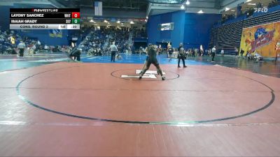165 lbs Cons. Round 2 - Layony Sanchez, Whitehall vs Isaiah Grady, Skyline