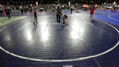 65 lbs Round Of 16 - James Messina, Cedar Grove vs Michael Garcia II, Edge Wrestling