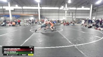 95 lbs Cons. Round 7 - Bryan Patrick, Lakeland Wrestling Club vs Colter Goicoechea, Fruitland Middle School