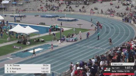 2026 AAU Junior Olympic Games - Youth Girls' 1500m, Finals 1 - Age 12