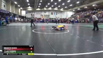 106 lbs Quarterfinals (8 Team) - Tyler Durden, Papillion-La Vista vs Braedyn Rakes, Lincoln East