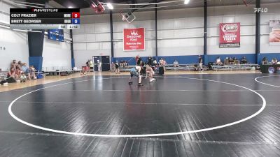 126 lbs Colt Frazier, Missouri Red vs Brett Georger, Ohio Grey