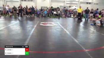 102-S Mats 1-5 3:00pm lbs Round Of 16 - Samuel Jones, TN vs Kaine Lewis, OH