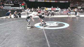 5A 126 lbs Cons. Semi - Hunter Finegan, Volcano Vista vs Isaiah Blea, Piedra Vista