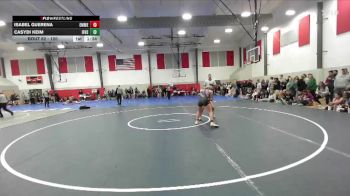 120 lbs Champ. Round 2 - Casydi Keim, Idaho Falls vs Isabel Guerena, Emmett