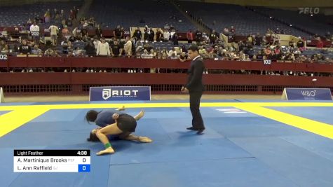 Alita Martinique Brooks vs Linh Ann Raffield 2024 Pan IBJJF Jiu-Jitsu No-Gi Championship
