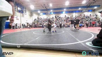 49 lbs Round Of 16 - Arlo Farrell, Berryhill Wrestling Club vs Ryder Hastings, Hornet Wrestling