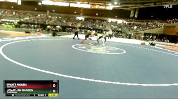 175 lbs Champ. Round 3 - Wyatt Moura, Tri-Valley vs Jonathan Hansen, Timberlake