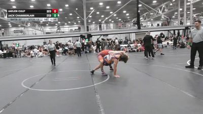 165 lbs Quarterfinals (8 Team) - Jaelen Culp, Team Shutt B Team vs Jack Chamberlain, Steller Trained Cad Bane