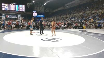 155 lbs Cons. Sub-rd Of 32 - Isabella Debonis, Nebraska vs Mary Snider, California