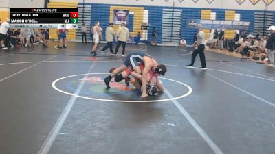 150 lbs Semifinals (8 Team) - Troy Thaxton, Wakulla Hs vs Mason O`Dell, Mater Lakes Academy