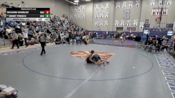 157 lbs Cons. Round 2 - Emmit French, Chattanoogan Christian vs Richard Wheeler, Rossview