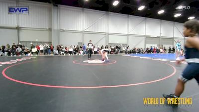 80 lbs Rr Rnd 1 - Abigail Peterson, POWA vs Wynter Jones, Edmond North Girls