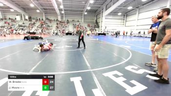 135 lbs Rr Rnd 1 - William Brooks, Scanlan Wrestling Academy vs James Moore, MI-Rev