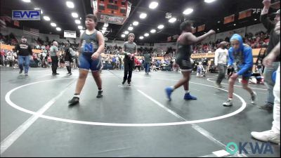 160 lbs Consi Of 8 #2 - Layton Spencer, Woodward Youth Wrestling vs Kaleb Roche, Newcastle Youth Wrestling