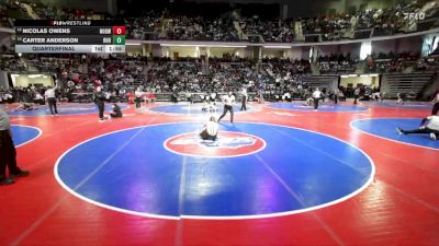126-6A Quarterfinal - Carter Anderson, Richmond Hill HS vs Nicolas Owens, North Gwinnett