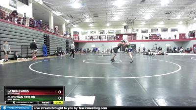 285 lbs Cons. Round 2 - La`Ron Parks, Notre Dame vs Christian Taylor, Mercyhurst