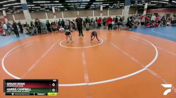 65-67 lbs Round 1 - Harris Campbell, Apex Grappling Academy vs Amaan Khan, Spartan Mat Club
