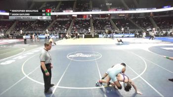 I-165 lbs Cons. Round 3 - Jason Gaylord, Rye vs Kristopher Mihalitsas, Pittsford