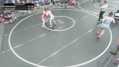 155 lbs Semifinal - Devyn Kripp, LB Poly vs Andie Munoz, La Quinta High School