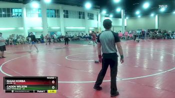 157 lbs Round 1 (16 Team) - Caden Wilson, Ohio Titan Blue vs Isaiah Korba, All In