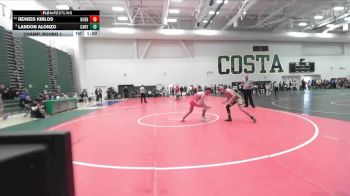 126 lbs Champ. Round 1 - Landon Alonzo, Canyon vs Reweis Kirlos, Hueneme