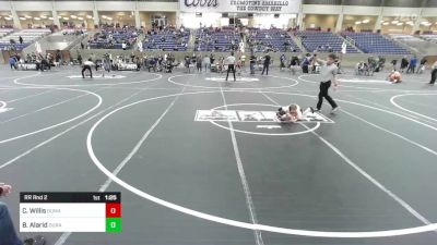 66 lbs Rr Rnd 2 - Cruz Willis, Dumas Wrestling vs Bradley Alarid, Duran Elite