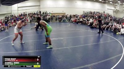 275 lbs Finals (8 Team) - Titan Root, Oklahoma Elite vs Darrell Bibbs, Illinois Gold