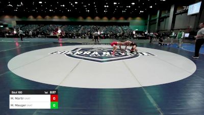 125 lbs Round Of 16 - Manuel Martir, UNATT-Simpson vs Mack Mauger, UNATT-Missouri