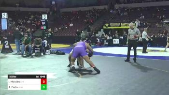 285 lbs 7th Place - Isaiah Morales, Lemoore (CS) vs Adam Farha, Poway (SD)