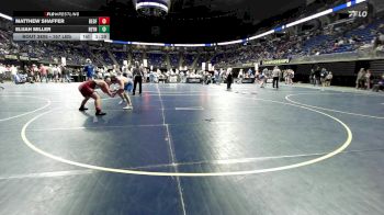 157 lbs Consy 2 - Matthew Shaffer, Bedford vs Elijah Miller, Reynolds