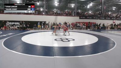 74 kg Champ. Rd Of 16 - Ryan Lawler, Buffalo Valley RTC vs Blake Cosby, Cliff Keen Wrestling Club