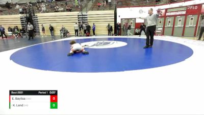 94 lbs Round 5 - Kolten Land, Maurer Coughlin Wrestling Club vs Ethan Bayliss, Central Indiana Academy Of Wre