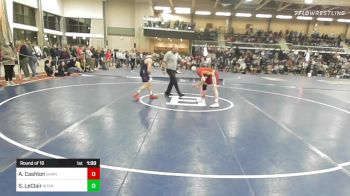 152 lbs Round Of 16 - Aaron Cashton, Sharon vs Spencer LeClair, Mt. Ararat/Brunswick