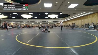 120 lbs Consi Of 8 #1 - Gabryel Juarez, Lion Of Judah Wr Ac vs John Todhunter, CP Wrestling
