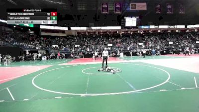 50 lbs Champ. Round 1 - Rylan Greene, LAC3 vs Braxton Burton, PROA