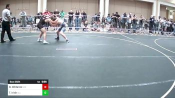 144 lbs Consi Of 64 #1 - Dominic DiMarco, Red Mountain WC vs Tyler Irish, All In Wr Ac