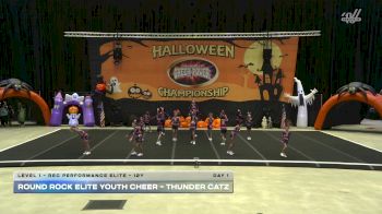 Round Rock Elite Youth Cheer - Thunder Catz [2025 L1 - Rec Performance Elite - 12Y Day 1] 2025 Cheer Power San Antonio Halloween Challenge