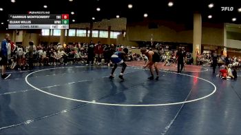 215 lbs Cons. Semi - Darrius Montgomery, Elevation Wrestling Club vs Elijah Willis, Wolf Pack Wrestling Club