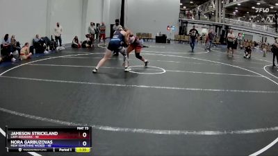 145 lbs Placement (4 Team) - Jameson Strickland, Lady Assassins vs Nora Garbuzovas, MGW Something Wicked